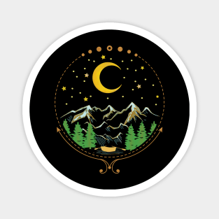 Starry Night Sky Magnet